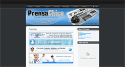 Desktop Screenshot of prensachica.com.ar